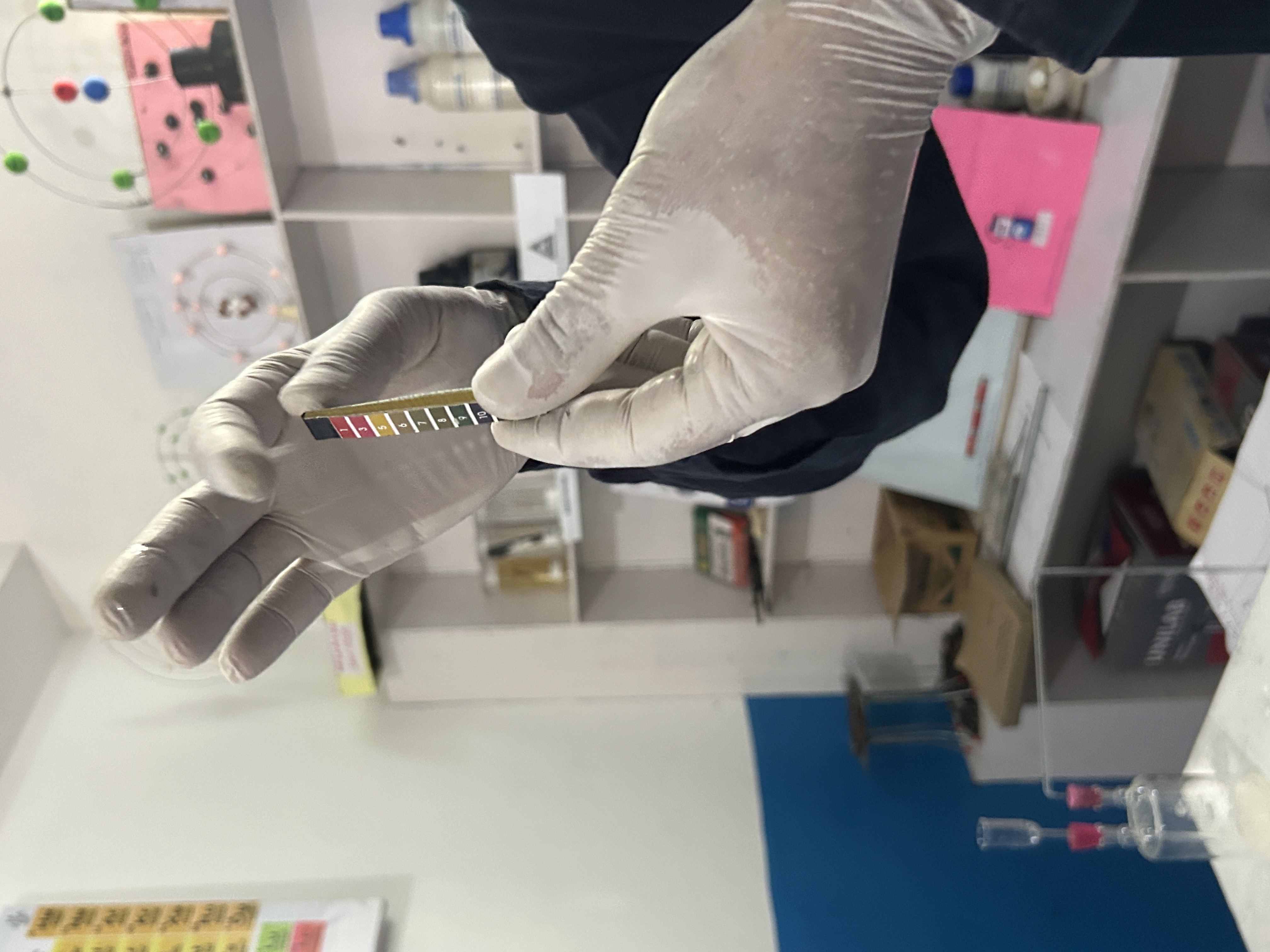 Science Experiments on identification of Acid, Base and Salt